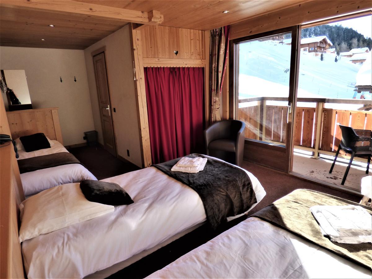 Hotel Les Flocons Ле-Гран-Борнан Экстерьер фото